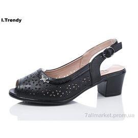 Фотография Босоножки женские летние Лето LH10-1 (8 пар р.36-41) "Trendy" недорого оптом от прямого поставщика