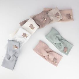 Фотография Повязка детская на девочку CN830 mix р.50-52 "SELFI" недорого оптом от прямого поставщика