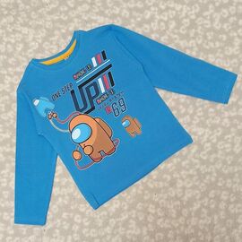 Светер Дитячий на хлопчика 4390 l.blue р.3-6 "MALIBU" недорого оптом від прямого постачальника