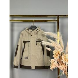 Фотография Куртка детская демисезонная на девочку 24101 beige р.150-180 "Delfinka" недорого оптом от прямого поставщика