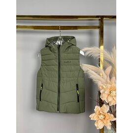 Фотография Жилетка детская на мальчика 71 green р.134-158 "Delfinka" недорого оптом от прямого поставщика