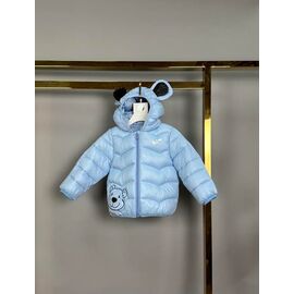 Фотография Куртка детская демисезонная на мальчика Bobo2 l.blue р.90-130 "Delfinka" недорого оптом от прямого поставщика