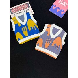 Фотография Жилетка детская на мальчика 311 l.blue р.90-130 "Yalisi" недорого оптом от прямого поставщика