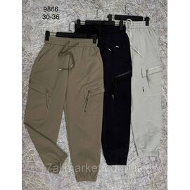 Фотография Спортивные штаны мужские, на манжете размеры 30-36(3цв) "PROSTOMEN" недорого от прямого поставщика