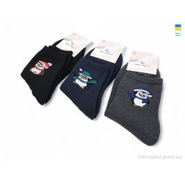 Жіночі шкарпетки Зима 266-2 mix (09481) (12 шт. р.сітка36-41) "Obuvok" недорого оптом від прямого постачальника