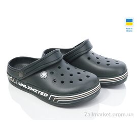 Крокси жіночі літні Літо 602 т.зелений (8 пар р.36-41) "Golden Lion" недорого оптом від прямого постачальника