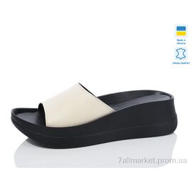 Шльопанці жіночі полегшені Літо 500-25 беж.к. (6 пар р.37-41) "Sali" недорого оптом від прямого постачальника