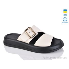 Шльопанці жіночі полегшені Літо 519 беж.к. (6 пар р.36-40) "Sali" недорого оптом від прямого постачальника