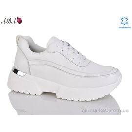 Фотография Кроссовки женские модные Весна/осень Y772-8 white (6 пар р.37-41) "Aba" недорого оптом от прямого поставщика