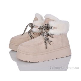 Фотография Угги женские утепленные зима M208-1 (8 пар р.36-41) "Loretta" недорого оптом от прямого поставщика