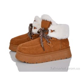 Фотография Угги женские утепленные зима M208-3 (8 пар р.36-41) "Loretta" недорого оптом от прямого поставщика