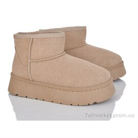 Фотография Угги женские утепленные зима M206-1 (8 пар р.36-41) "Loretta" недорого оптом от прямого поставщика