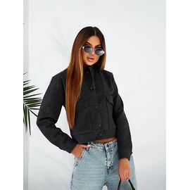 Куртка жіноча демісезонна 132 black р.S-XL "Deliv" недорого оптом від прямого постачальника