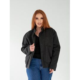 Фотография Куртка женская демисезонная 138 d.grey р.M-2XL "Deliv" недорого оптом от прямого поставщика