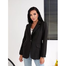 Піджак жіночий 140-2 black р.2XL-3XL "Deliv" недорого оптом від прямого постачальника