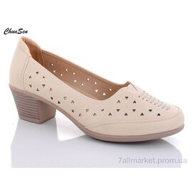 Туфлі жіночі стильні Літо 7210-7 (8 пар р.36-41) "Chunsen" недорого оптом від прямого постачальника
