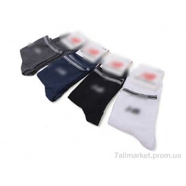 Фотография Носки для мужчин Весна/осень L95 (03749) mix (12 шт. р.сетка 41-45) "Obuvok" недорого оптом от прямого поставщика