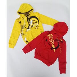 Худи дитячий на хлопчика ML1893 yellow р.5-8 "Meloria" недорого оптом від прямого постачальника