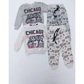 Дитяча піжама на хлопчика ML1907 l.grey р.2-8 "Meloria" недорого оптом від прямого постачальника