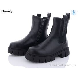 Черевики жіночі стильні Зима B3109 (6 пар р.36-41) "Trendy" недорого оптом від прямого постачальника