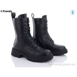 Черевики жіночі стильні Зима B9703 (6 пар р.36-41) "Trendy" недорого оптом від прямого постачальника