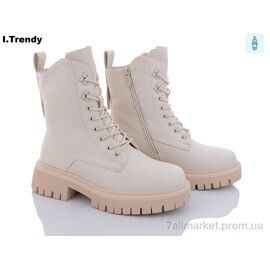 Черевики жіночі стильні Зима B1530-1 (6 пар р.36-41) "Trendy" недорого оптом від прямого постачальника
