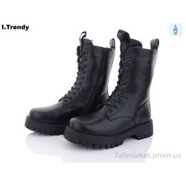 Черевики жіночі стильні Зима B8088 (6 пар р.36-41) "Trendy" недорого оптом від прямого постачальника