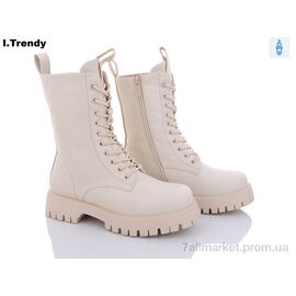 Черевики жіночі стильні Зима B8088-1 (6 пар р.36-41) "Trendy" недорого оптом від прямого постачальника