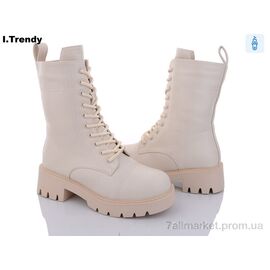 Черевики жіночі стильні Зима B7239-1 (6 пар р.36-41) "Trendy" недорого оптом від прямого постачальника