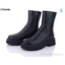 Черевики жіночі стильні Зима B5958 (6 пар р.36-41) "Trendy" недорого оптом від прямого постачальника