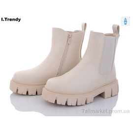 Черевики жіночі стильні Зима B3166-1 (6 пар р.36-41) "Trendy" недорого оптом від прямого постачальника