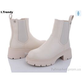 Черевики жіночі стильні Зима B0001-1 (6 пар р.36-41) "Trendy" недорого оптом від прямого постачальника