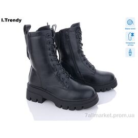 Черевики жіночі стильні Зима B7305 (6 пар р.36-41) "Trendy" недорого оптом від прямого постачальника