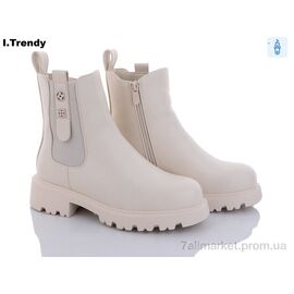Черевики жіночі стильні Зима B5321-1 (6 пар р.36-41) "Trendy" недорого оптом від прямого постачальника