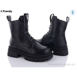 Черевики жіночі стильні Зима B5005 (6 пар р.36-41) "Trendy" недорого оптом від прямого постачальника