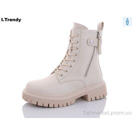 Черевики жіночі стильні Зима B1516-1 (6 пар р.36-41) "Trendy" недорого оптом від прямого постачальника