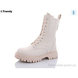 Черевики жіночі стильні Зима B8087-1 (6 пар р.36-41) "Trendy" недорого оптом від прямого постачальника