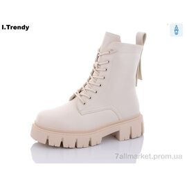 Черевики жіночі стильні Зима B3116-1 (6 пар р.36-41) "Trendy" недорого оптом від прямого постачальника