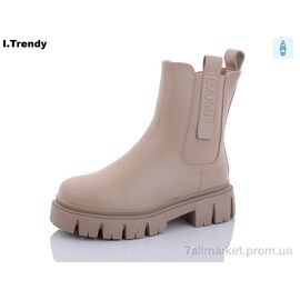 Черевики жіночі стильні Зима B3109-10 (6 пар р.36-41) "Trendy" недорого оптом від прямого постачальника