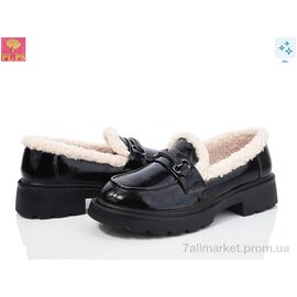 Туфлі жіночі стильні Зима MR055-3 (6 пар р.36-41) "PLPS" недорого оптом від прямого постачальника