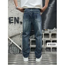 Фотография Джинсы мужские 5220 blue р.29-36 "God Baron" недорого оптом от прямого поставщика