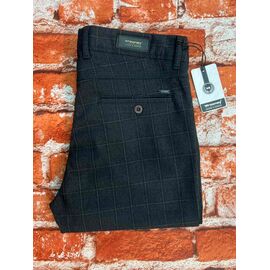 Чоловічі брюки 2024-3154 blue р.29-36 "God Baron" недорого оптом від прямого постачальника