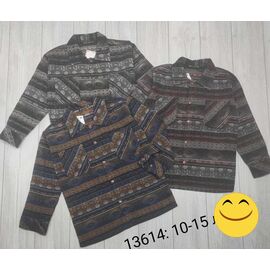 Сорочка дитяча на хлопчика 13614 grey р.10-15 "Meloria" недорого оптом від прямого постачальника