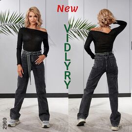 Фотография Джинсы женские 2969 grey р.25-30 "Vidlyry" недорого оптом от прямого поставщика