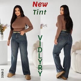 Фотография Джинсы женские 3368-2 blue р.28-33 "Vidlyry" недорого оптом от прямого поставщика