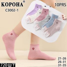 Фотография Носки детские на девочку AN3002-1  mix р.31-36 "Annet" недорого оптом от прямого поставщика
