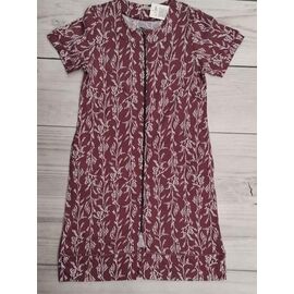 Халат жіночий YT3337 wine р.48-56 "Annet" недорого оптом від прямого постачальника