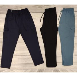 Штани спортивні чоловічі YT21101 black р.58-66 "Annet" недорого оптом від прямого постачальника