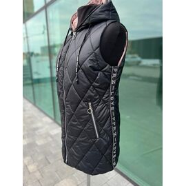 Фотография Жилетка женская K135 black р.50-60 "Kirgiz" недорого оптом от прямого поставщика