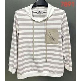 Фотография Свитер женский 7891 beige р.52-62 "LIDA" недорого оптом от прямого поставщика